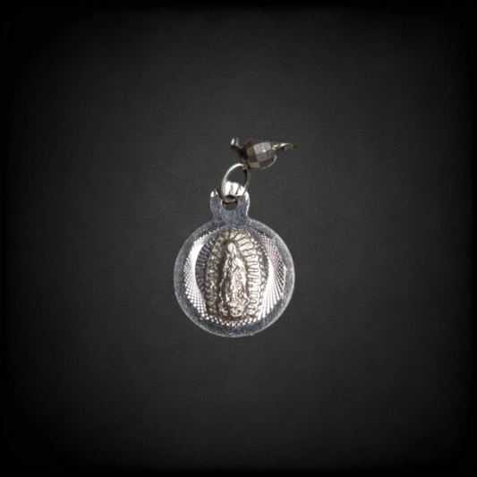 Pulsera Plata Ley .925 con Dije Virgen de Guadalupe – Diseño Elegante