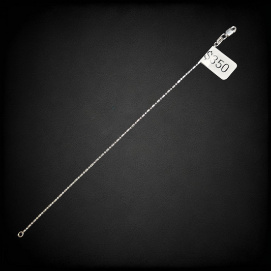 Pulsera de Plata .925 Tipo Box | Pulsera Fina Unisex | Joyería de Plata