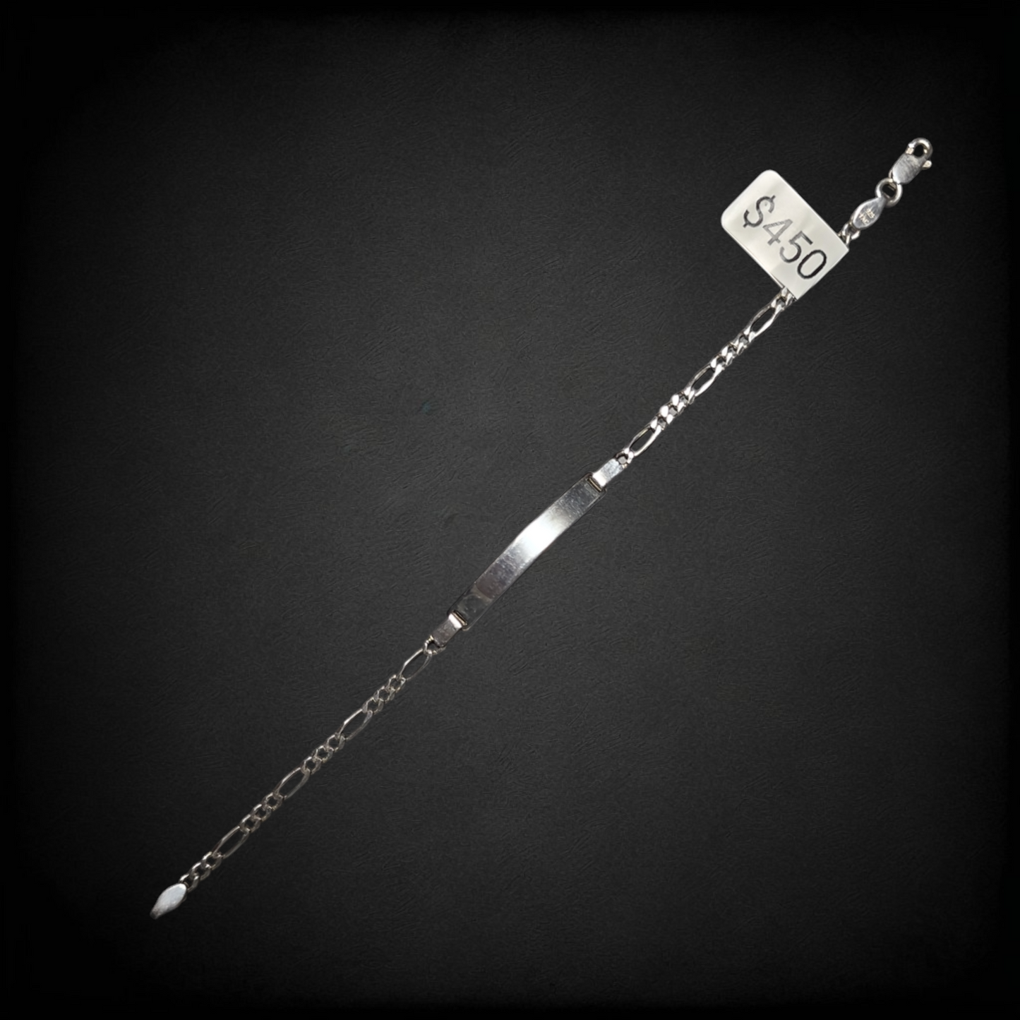 Pulsera Esclava de Plata .925 para Adulto – Pulsera de Identificación Elegante Unisex