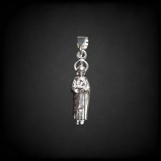 Dije de San Judas Tadeo Plata .925 – Colgante Religioso