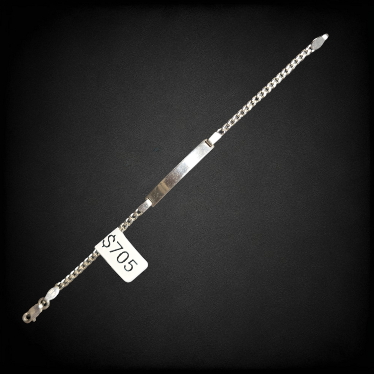 Pulsera Esclava de Plata Ley .925 Tipo Cubana – Diseño Clásico Unisex