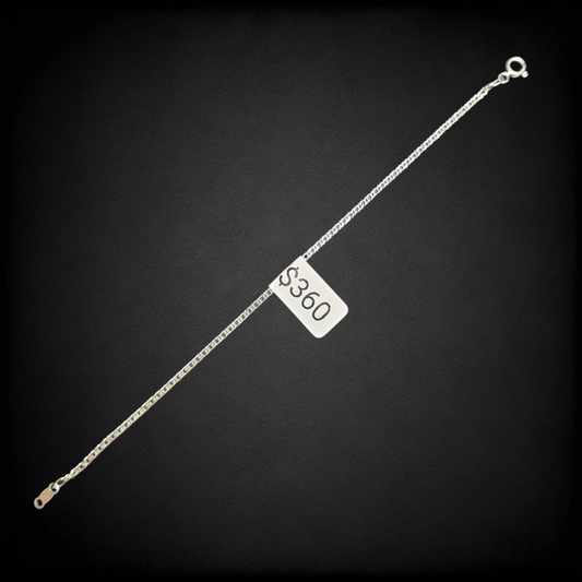 Pulsera Plata .925 Tipo Soga – Estilo Clásico