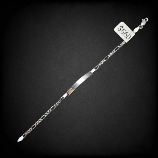 Pulsera Esclava de Plata .925 para Adulto | Diseño Clásico | Joyería Fina Unisex